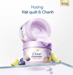 Tẩy Tế Bào Chết Body DOVE Dưỡng Da Sáng Mịn Moisturizing Body Scrub 298g