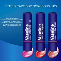 Son Dưỡng Môi Vaseline Dưỡng Ẩm Môi Mềm Mại Lip Care Colour + Care 3g
