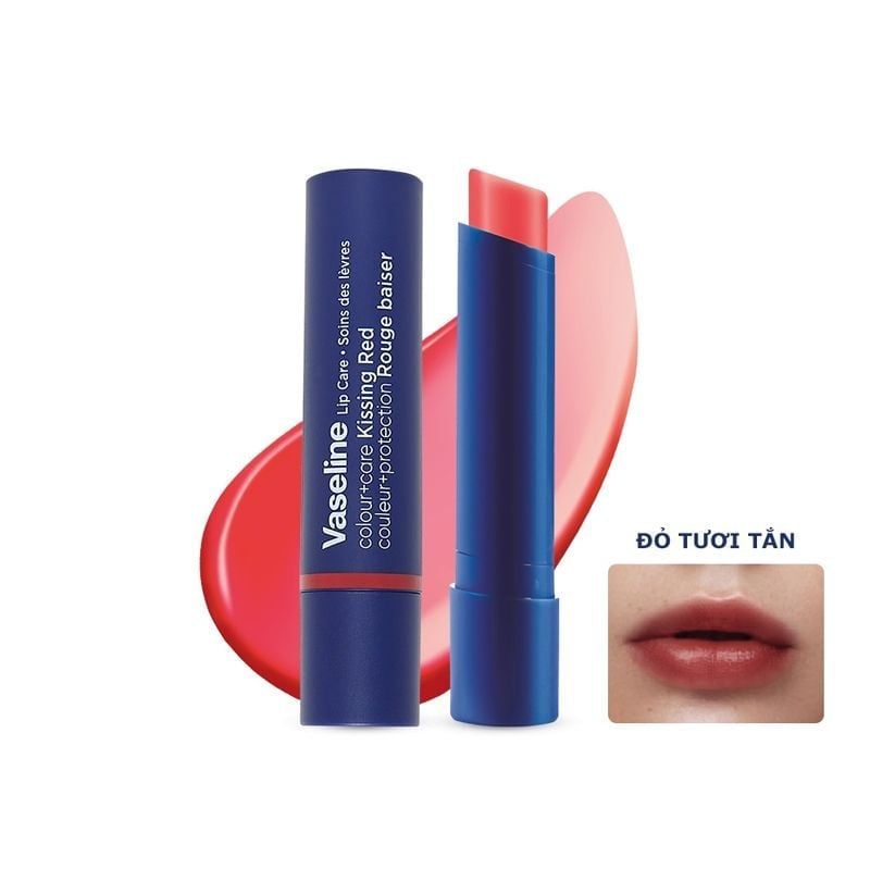 Son Dưỡng Môi Vaseline Dưỡng Ẩm Môi Mềm Mại Lip Care Colour + Care 3g