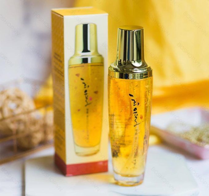 Serum tinh chất vàng 24K Trắng Da & Cấp Ẩm Lebelage Heeyul Premium Gold 130ml