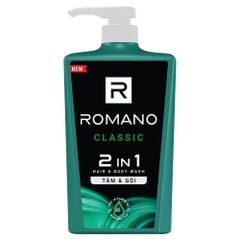 Tắm gội 2 trong 1 hương nước hoa Romano