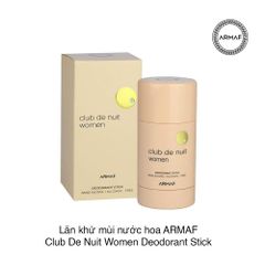 Lăn khử mùi nước hoa ARMAF Club De Nuit Women Deodorant Stick 75g