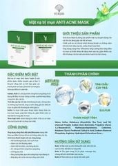 Mặt Nạ Yuejin Anti Acne Mask Giảm Mụn 25ml