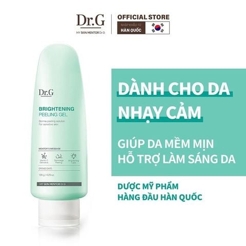 Gel Tẩy Da Chết Dr.G Brightening Peeling Gel 120ml