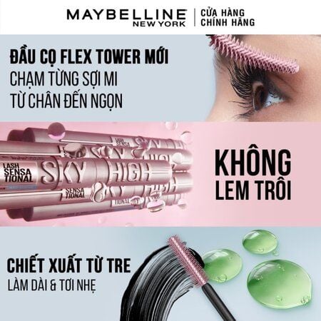 Mascara Maybelline Lash Sensational Sky High Waterproof 6ML
