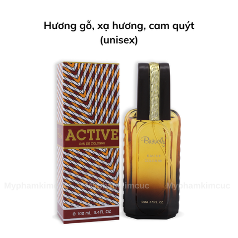 Nước hoa Active Nâu (Bravely Eau de Cologne) 100ml