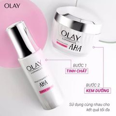 Kem Dưỡng Tái Tạo Và Ngừa Lão Hóa Olay Niacinamide Aha Luminous Niacinamide And AHA Moisturizer 50G