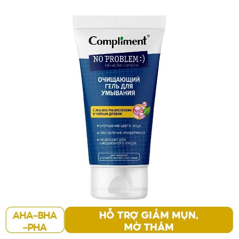 Gel Rửa Mặt Compliment No Problem 200ML