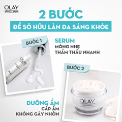 Kem Dưỡng Olay Sáng Da Mờ Thâm Nám Ngày Đêm Luminous Light Perfecting Night Cream 50g