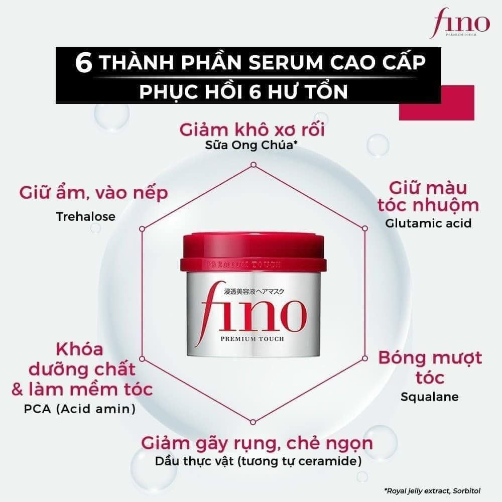 Kem Ủ Tóc Fino Premium Touch 230g