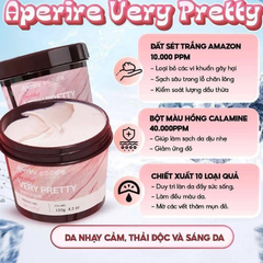 Mặt Nạ Đất Sét Aperire Cải Thiện Lỗ Chân Lông, Kiểm Soát Dầu, Làm Dịu Da Spa Relief Pore Mask 120g