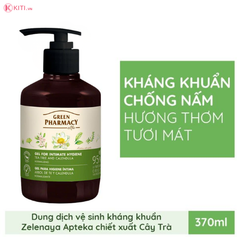 Dung dịch vệ sinh phụ nữ Green Pharmacy (Zelenaya Apteka) dạng gel lành tính, an toàn