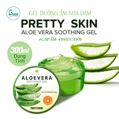 PRETTY SKIN Gel da nang ALOE VERA 300ml ( NHA ĐAM)