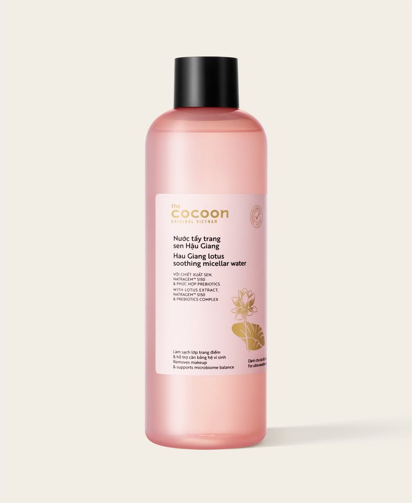 Nước Tẩy Trang Cocoon Sen Hậu Giang Hau Giang Lotus Soothing Micellar Water 500ml