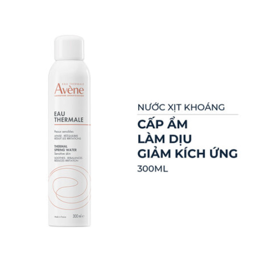 Xịt Khoáng Avène Cấp Nước, Làm Dịu & Giảm Kích Ứng 300ml