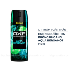 Xịt Khử Mùi AXE Deodorant Body Spray 135ml