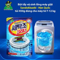 Bột vệ sinh lồng máy giặt Sandokkaebi 450g