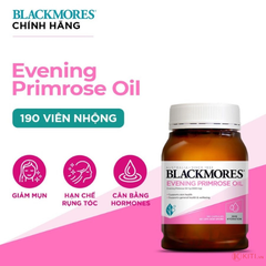Viên hỗ trợ làn da khỏe mạnh Blackmores Evening Primrose Oil (190 viên)