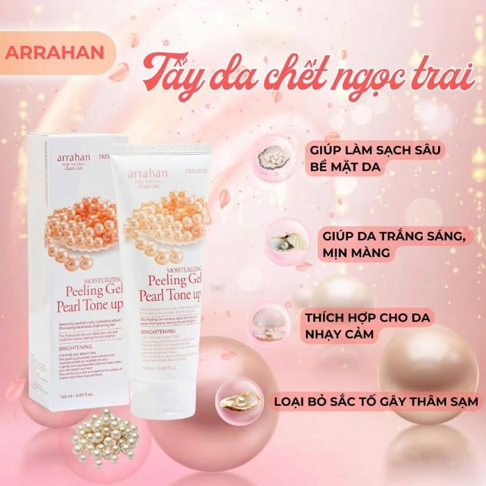 Gel Tẩy Tế Bào Chết Arrahan Premium Peeling Gel 180ml (Hàn Quốc)