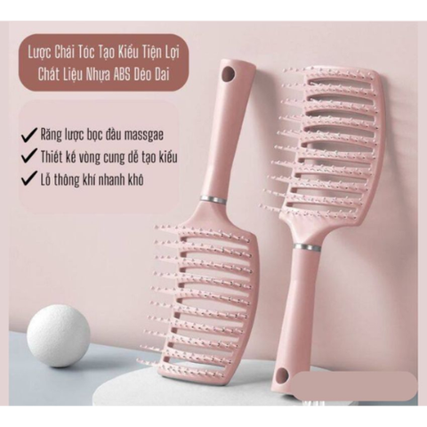 Lược Chải Tóc Massage Da Đầu | Gỡ Rối Tóc, Kích Thích Mọc Tóc