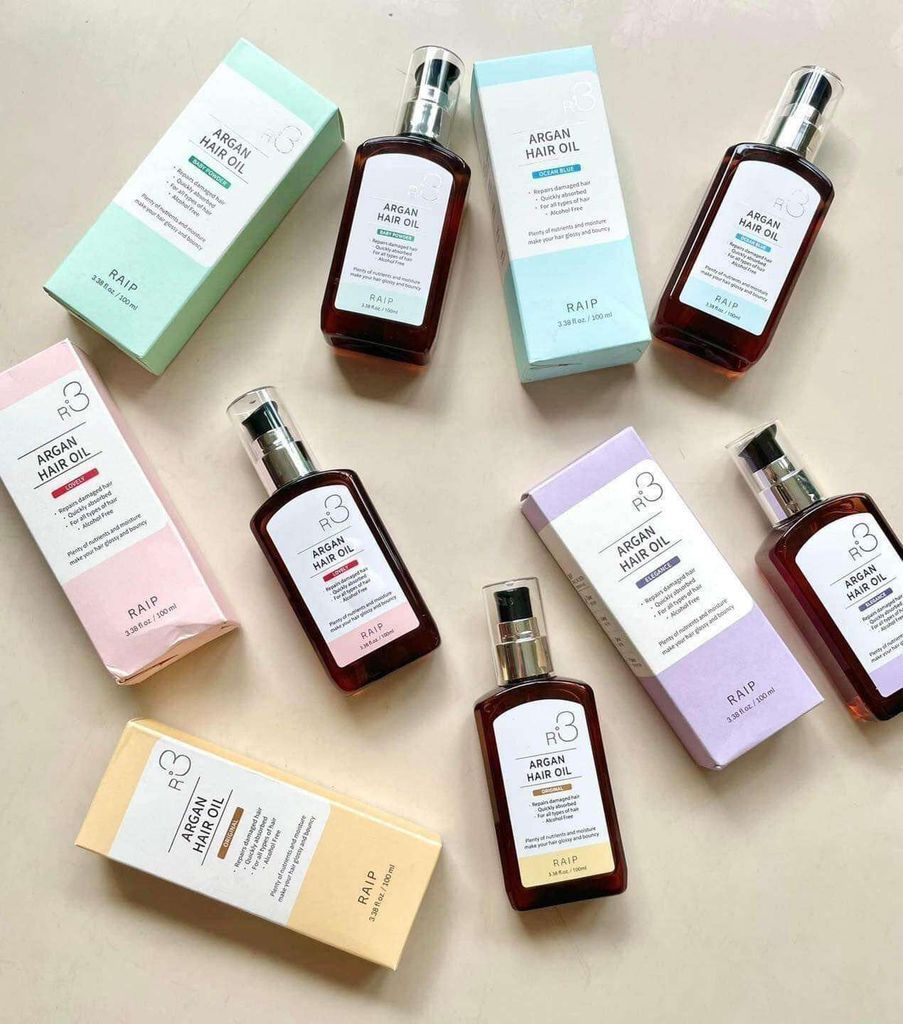 Tinh dầu dưỡng tóc Argan Oil R3 mùi nước hoa êm dịu 100ml