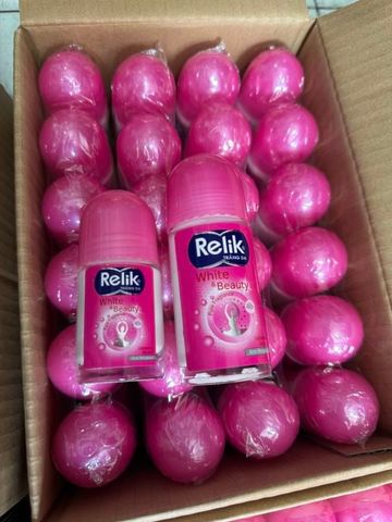 Lăn Khử Mùi Nữ Trắng Da Relik 50ml