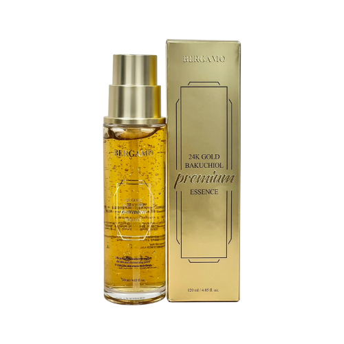 Tinh chất Cấp Ẩm Cao Cấp, Chống Lão Hóa Bergamo 24K Gold Bakuchiol Premium 120ml