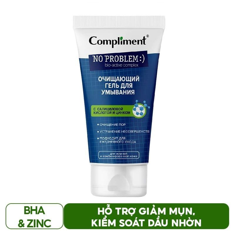 Gel Rửa Mặt Compliment No Problem 200ML