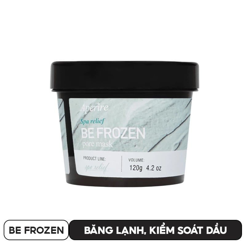 Mặt Nạ Đất Sét Aperire Cải Thiện Lỗ Chân Lông, Kiểm Soát Dầu, Làm Dịu Da Spa Relief Pore Mask 120g