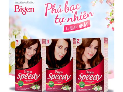 Thuốc nhuộm tóc Bigen Speedy Conditioning Color