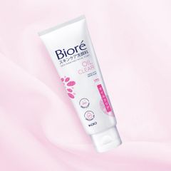 Sữa Rửa Mặt Bioré Sạch Nhờn Lỗ Chân Lông Nhỏ Mịn Tuýp 100g
