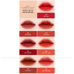 Son Kem Black Rouge Air Fit Velvet Tint Ver 1 The Red