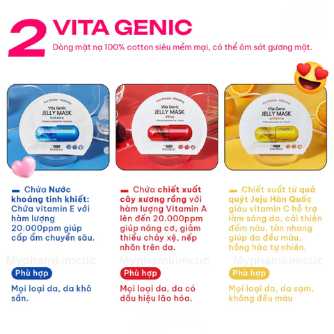 Mặt Nạ BNBG Vita Genic Jelly Mask 30ML