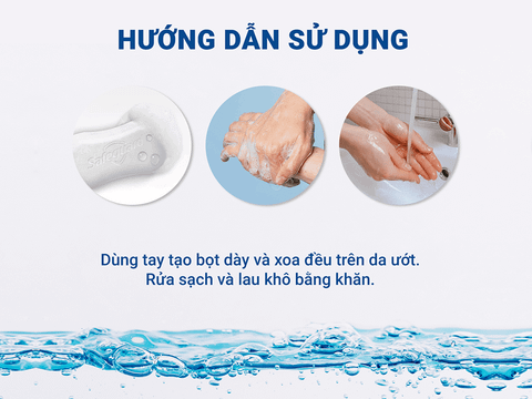 Hộp 1 cục xà bông Safeguard Pure White diệt khuẩn 115g