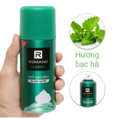 Bọt Cạo Râu Romano Classic 175ml