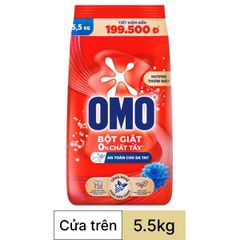 Bột giặt Omo đỏ 5.5kg