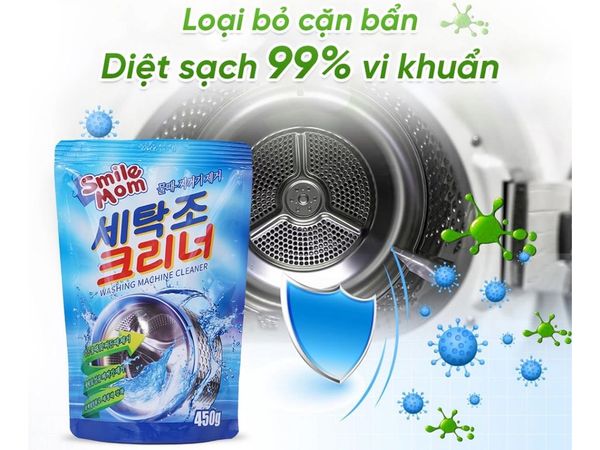 Bột Tẩy Lồng Giặt Smile Mom 450g