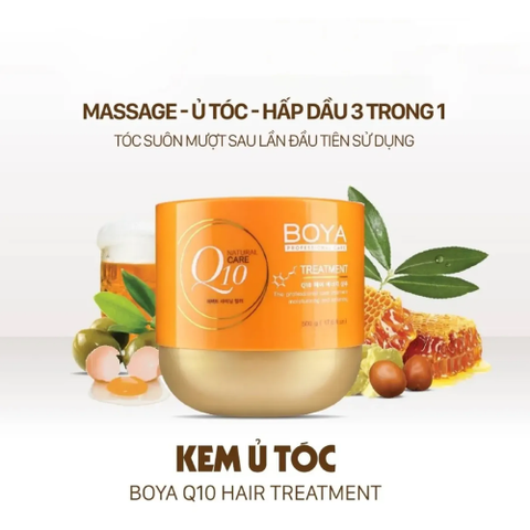 Kem Ủ Tóc Boya Q10 Treatment 500G