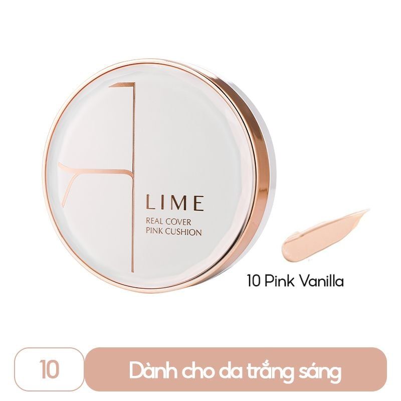 Phấn Nước Lime Real Cover Pink Cushion 20g