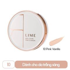 Phấn Nước Lime Real Cover Pink Cushion 20g