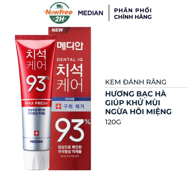 Kem Đánh Răng Median Dental IQ 93% 120g