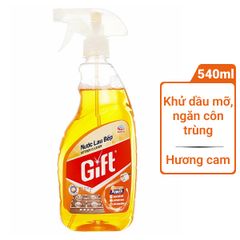 Nước Lau Bếp Gift Hương Cam 540ml