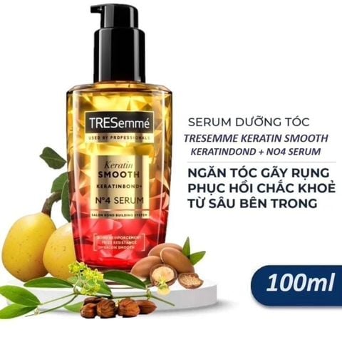 Dầu Dưỡng Tóc TRESemmé Bond Repair Serum 100ml Phục Hồi Hư Tổn, Giảm Gãy Rụng 10X