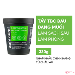 Dầu Gội Tẩy Tế Bào Chết Da Đầu Cafe Mimi Nga 330g [Xanh Lá]