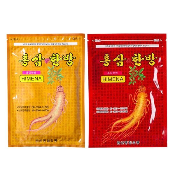 Cao dán hồng sâm Hàn Quốc Himena, Bịch 20 miếng