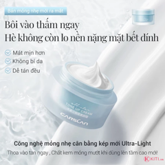 [Mini Size 5g] Kem Nâng Tone CARSLAN Kem Lười, Tone Up Cream Dưỡng Ẩm Mỏng Nhẹ