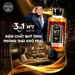 Dầu tắm gội 3in1 cao cấp cho nam giới Bondy Care 300g