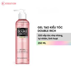 Gel Tạo Kiểu Tóc Double Rich Giữ Nếp Tự Nhiên 250ml