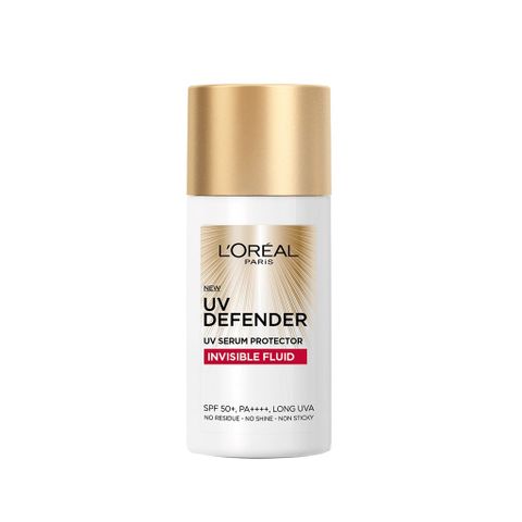 Kem Chống Nắng L'Oreal UV Defender Invisible Resist Daily Sunscreen SPF50+ PA++++ X20 Thoáng Da Mỏng Nhẹ 50ml