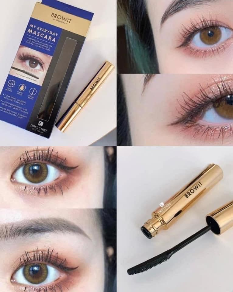 Mascara Browit by Nongchat My Everyday Mascara 5.5g - Chống Nước, Cong Dài Tự Nhiên